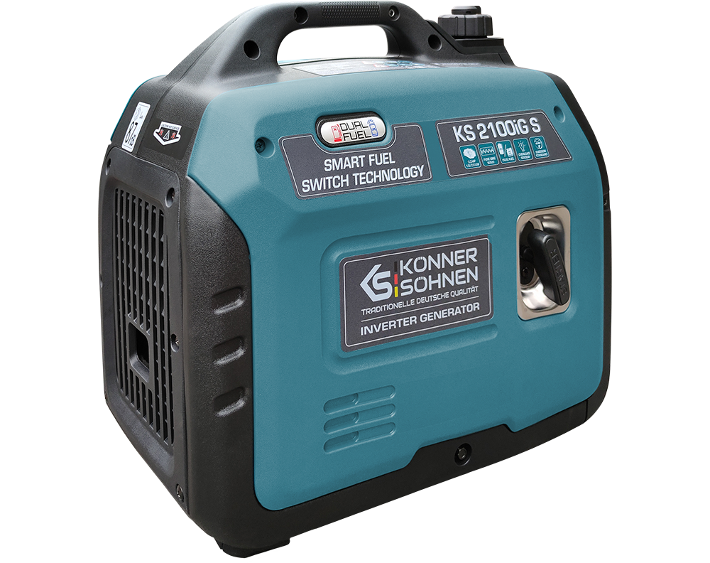 Inwertorowy generator LPG/benzynowy KS 2100iG S