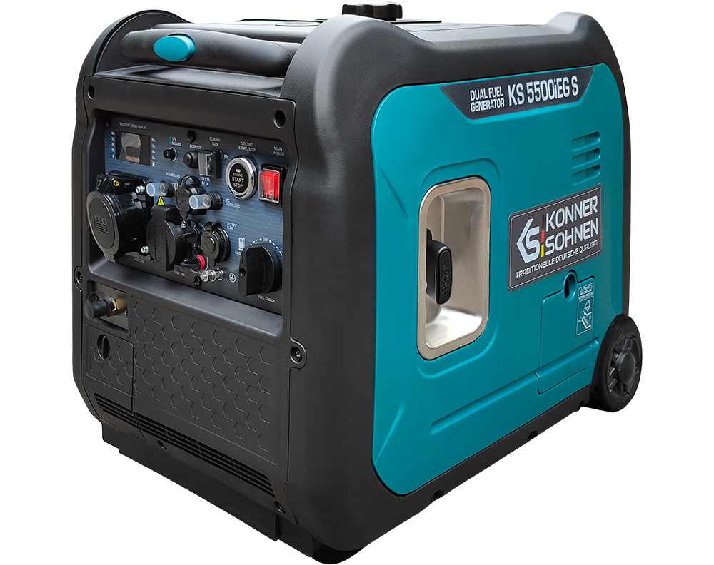 Inwertorowy generator LPG/benzynowy KS 5500iEG S