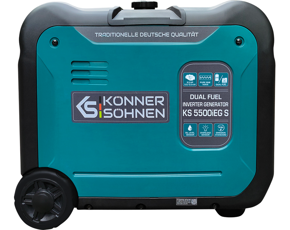 Inwertorowy generator LPG/benzynowy KS 5500iEG S